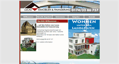 Desktop Screenshot of lucas-immobilien.de